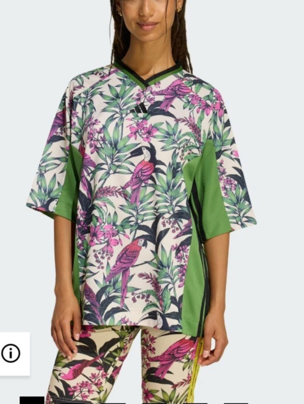 Adidas × Farm Rio Women's Premium Shirt SZ L